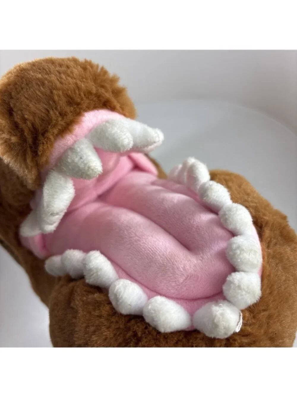 Cute Plush Hanging Dinosaur Animal 12” Head Wall Mount Kids Room Art Lot of 2